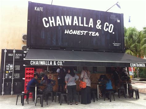 Chaiwalla Co Container Cafe Johor Bahru Aku Yang Sengal