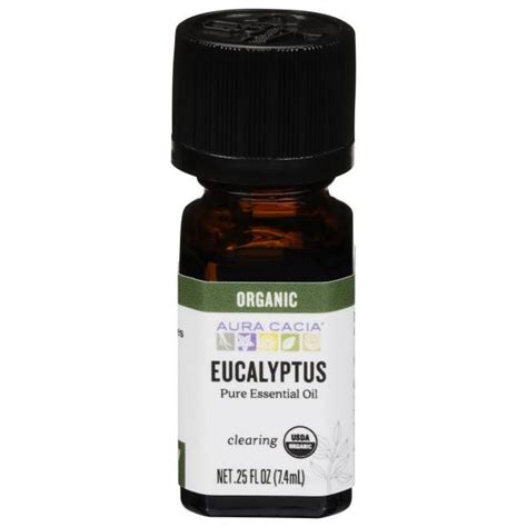 Aura Cacia Pure Essential Oil Organic Eucalyptus Clearing Publix