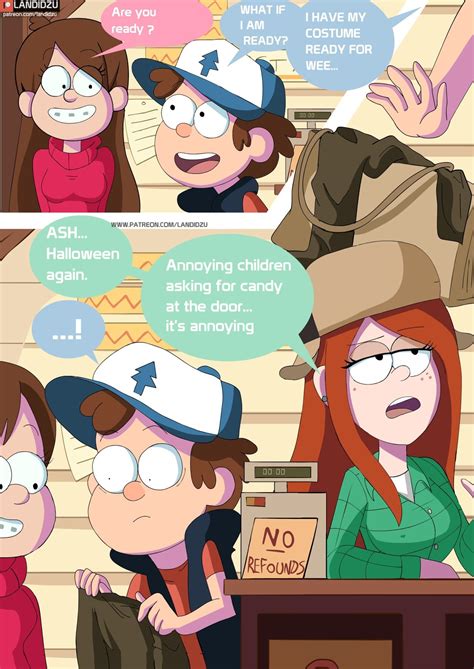 Gravity Falls Trick Or Treat By Landidzu Porn Comics Free