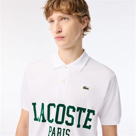 Lacoste Classic Fit L.12.12 Petit Piqué Polo Shirt - White – Online ...