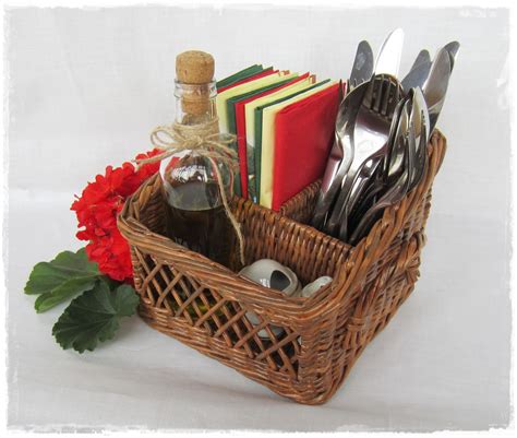 Корзина для столовых приборов – заказать на Ярмарке Мастеров – 9NRK7RU ...