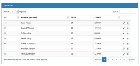 Datatables Usando Tabledit Con Php Ajax Completo Baulphp