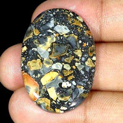 Cts Natural Maligano Jasper Oval Cabochon Loose Gemstone X X Mm