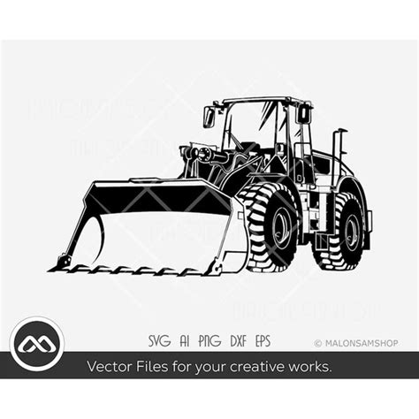 Backhoe SVG Loader truck - backhoe svg, heavy equipment svg, - Inspire ...