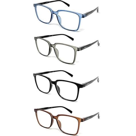 Lot De 4 Lunettes De Lecture Pour Hommes Et Femmes Lunettes De Vue