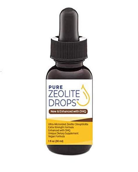 Pure Zeolite Drops 1 Oz Bottle Fulvic And Humic Acid Immune Gut Support Easy To Take 100