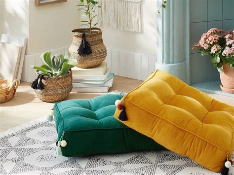 These Jewel-Toned Floor Pillows Are 50% At Target