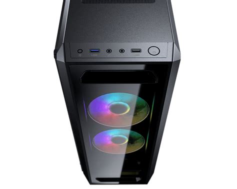 Cougar Mx Rgb Enhanced Visibility Mid Tower Pc Case Pollux Pc Game