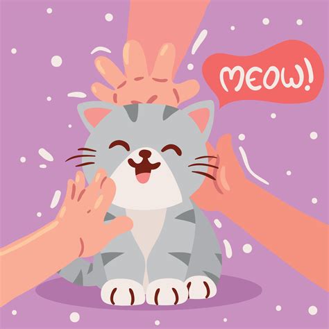 everybody loves cat 11202608 Vector Art at Vecteezy