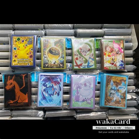 旺角實體店 各款 日版 Pokemon PTCG 卡套 Card Sleeves 興趣及遊戲 玩具 遊戲類 Carousell