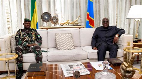 Gabon Rdc Le G N Oligui Nguema Convi L Investiture De F Lix