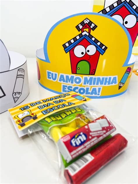 Kit Lembrancinha Dia Da Escola Loja Professora Juliana Soares