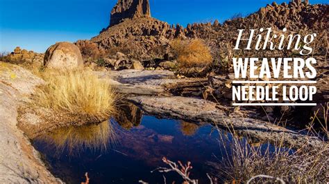 Hiking Weavers Needle Loop Superstition Mountains Wilderness