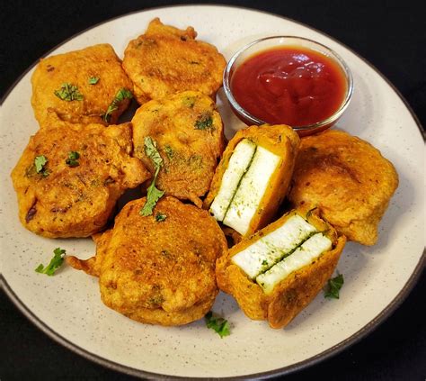 Paneer Pakoda Tasty Paneer Snack Recipe Rindianfoodphotos