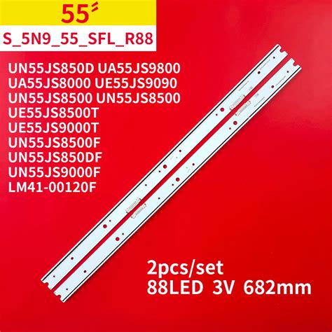 Original Pcs Set Led Backlight Strip Lamps For Samsung Tv