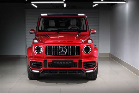 Mercedes Amg G Light Pack Inferno Red Topcar