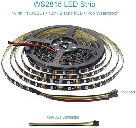 Alitove Ws V Ws B Tira De Luz Led Rgb Direccionable Env O Gratis