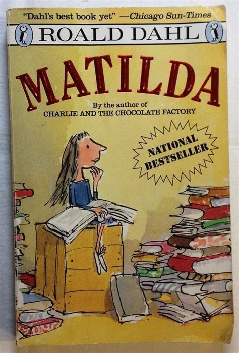 Matilda By Roald Dahl 1988 Paperback Illust By Quentin Blake