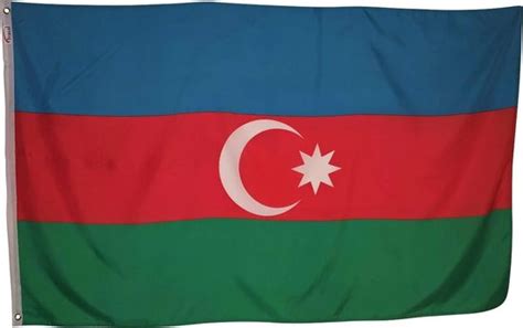 Trasal Vlag Azerbeidzjan Azerbeidzjaanse Vlag X Cm Bol