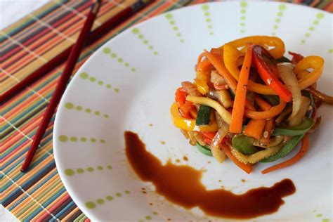 Wok De Verduras Salteadas Con Salsa De Soja Recetas Sin Lactosa