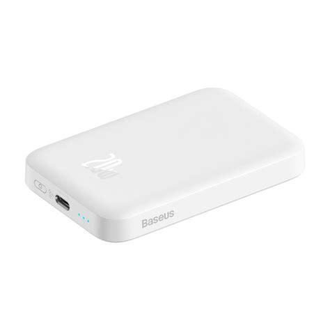 Baseus Power Bank Magsafe Wireless 6000mah 20w White In Pakistan