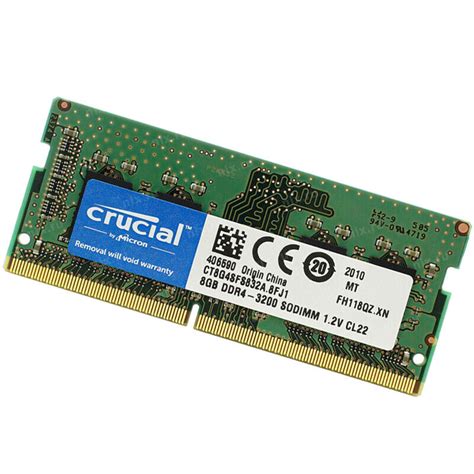 Crucial Ddr Gb Gb Gb Mhz Pc Laptop Sodimm Non Ecc