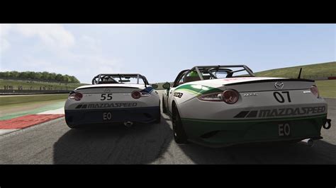 Assetto Corsa Mx 5 Cup Donnington Park 2018 Gp Youtube