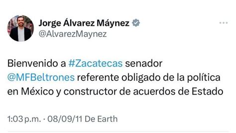 Jorge Álvarez Máynez Recuerdan cuando era fan de Manlio Fabio