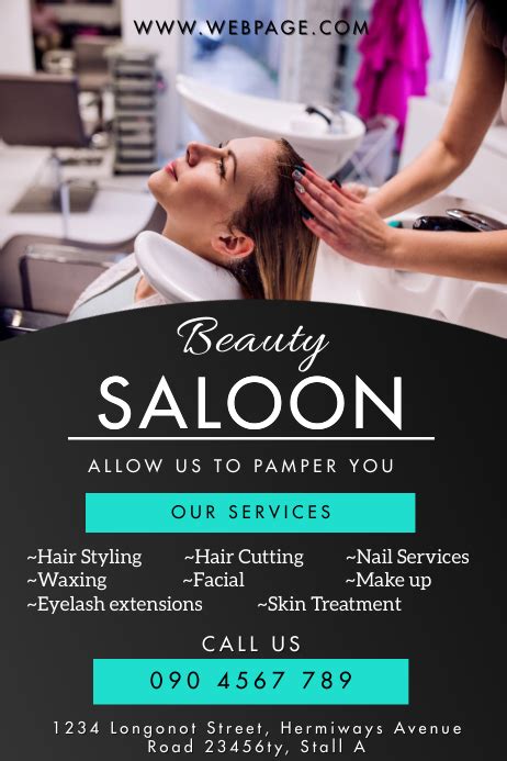 Copy Of Beauty Saloon Postermywall