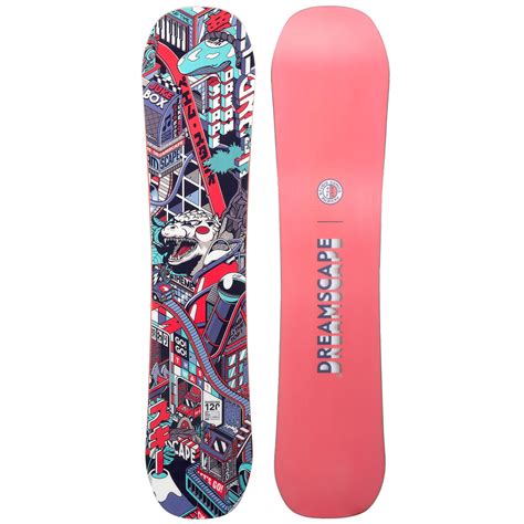 Planche Neige Enfant Endzone Cm Rose Framboise Pastel