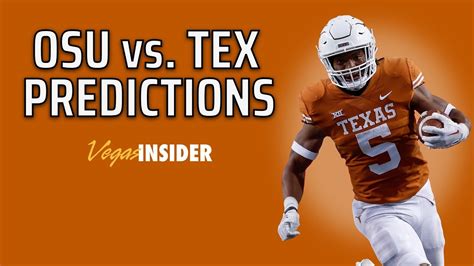 Texas Vs Oklahoma State Predictions College Football Week Youtube