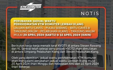 Projek Kvdt Bermula Di Port Klang Laluan Ktm Komuter Terlibat