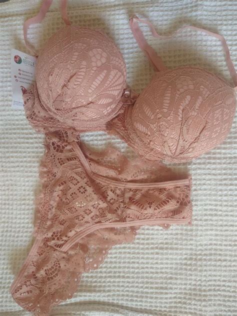 Conjunto De Base Todo Rendado Bojo Lingerie Feminina Fatelle