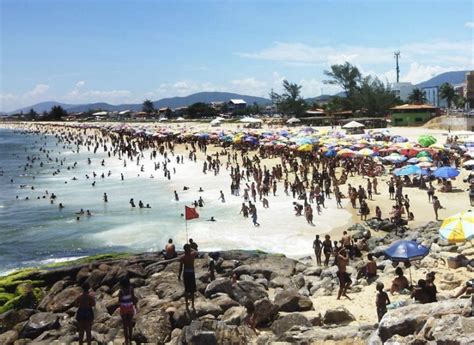 Domingo De Muito Calor E Praias Lotadas Em Maric Rj Maric Info