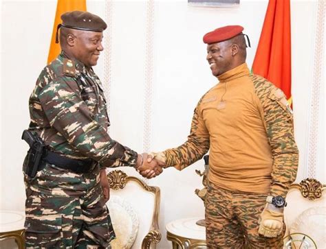 Diplomatie Le General Tiani Chez Le Capitaine Ibrahim Traor Tout