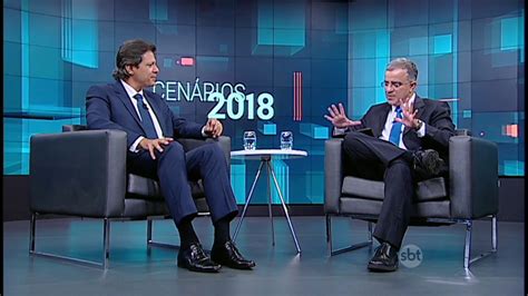 Cenários 2018 Entrevista exclusiva Fernando Haddad YouTube