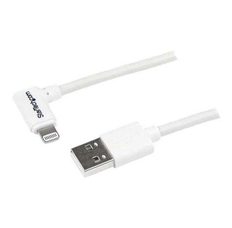 Angled Lightning To Usb Cable 2m 6ft White Lightning Cable Lightning