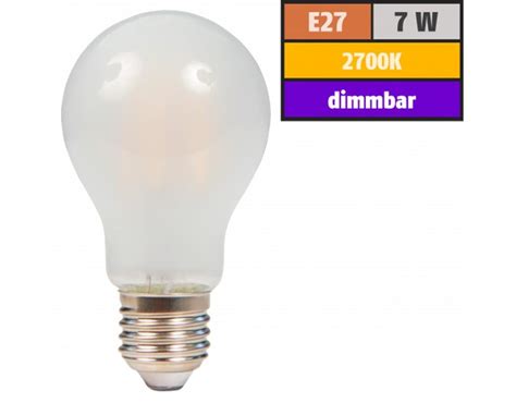 Led Filament Gl Hlampe Mcshine Filed E W Lm Warmwei Dimmbar Ma