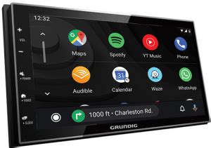 Carplay Double Din Stereo Grunding Gx Dab Carradio Ie