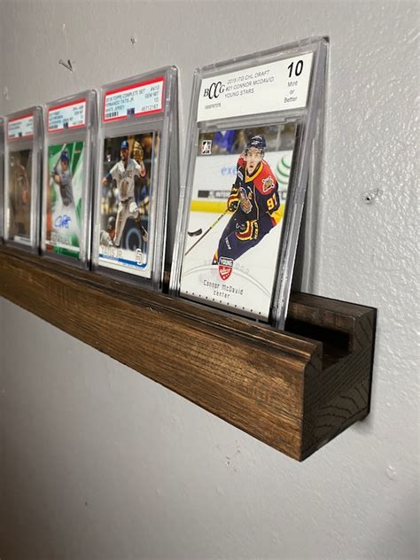 Sports Card Display Shelf