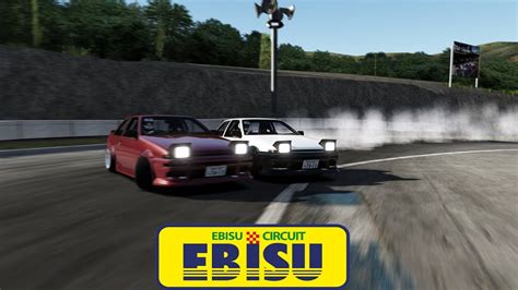 Hachiroku's at Ebisu Assetto Corsa mods - YouTube