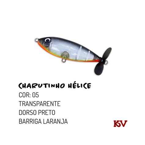 ISCA ARTIFICIAL CHARUTINHO HELICE KV COR 5 SCPesca