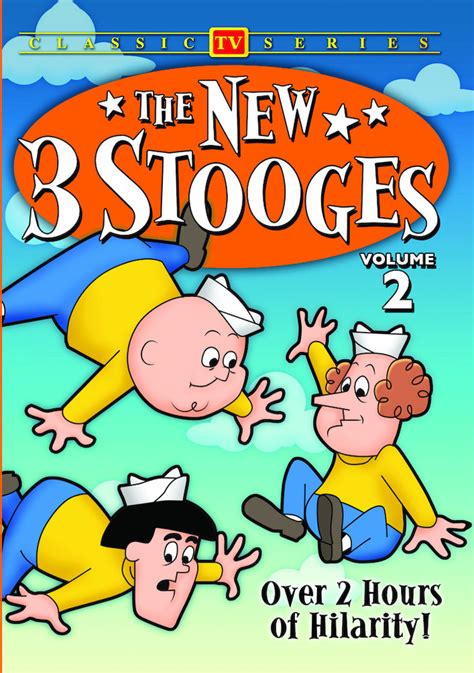 The New 3 Stooges - Volume 2 (DVD) 089218843593 (DVDs and Blu-Rays)