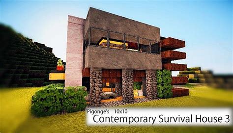 Contemporary Survival House 3 – Minecraft Building Inc