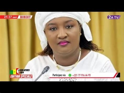 Législatives La satisfaction de madame la ministre des Sports Khady