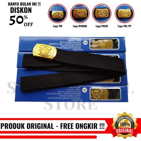 Jual Sabuk Kopel Satpam Polri Tni Dishub Pol Pp Ikat Pinggang Nylon