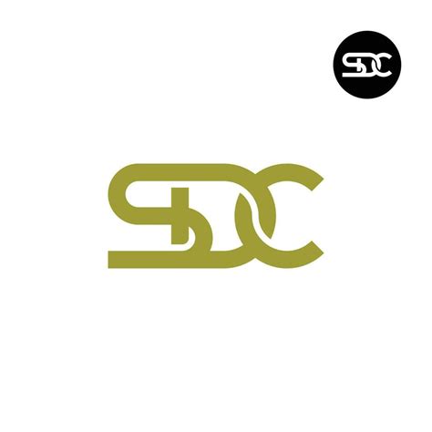 Letter SDC Monogram Logo Design 25752949 Vector Art at Vecteezy