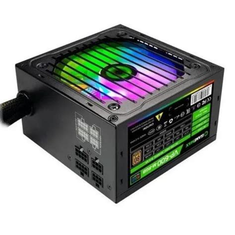 Fuente De Poder Gamemax W Vp Rgb Plus Rgb Gamer