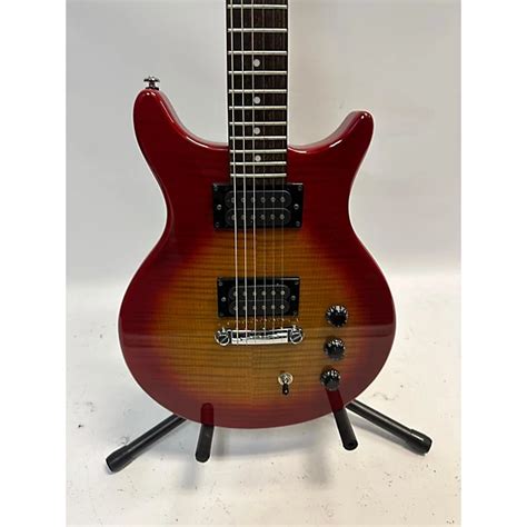 Used Hamer Used Hamer Slammer Candy Red Burst Solid Body Electric ...