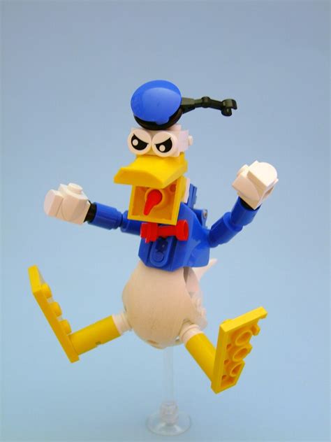 Lego Donald Duck Brickzip Connecting Lego Fans